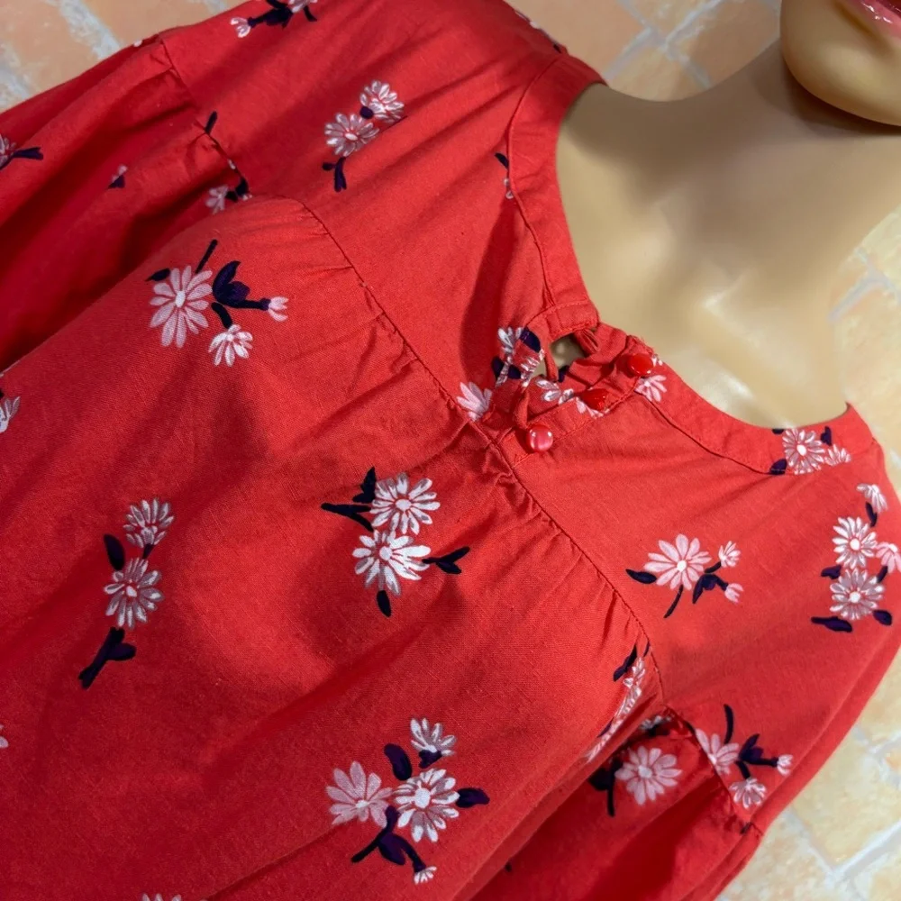 Old Navy Girls Floral Print Tiered‎ Dress